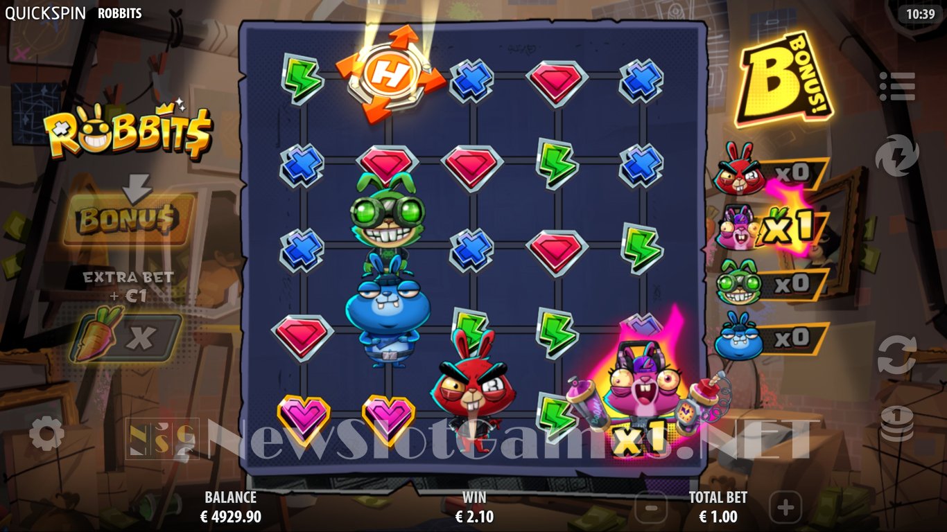 Robbits Slot Slot Image in Demo - pic. 5