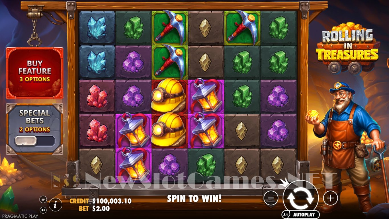Rolling in Treasures Slot Slot Image in Demo - pic. 2