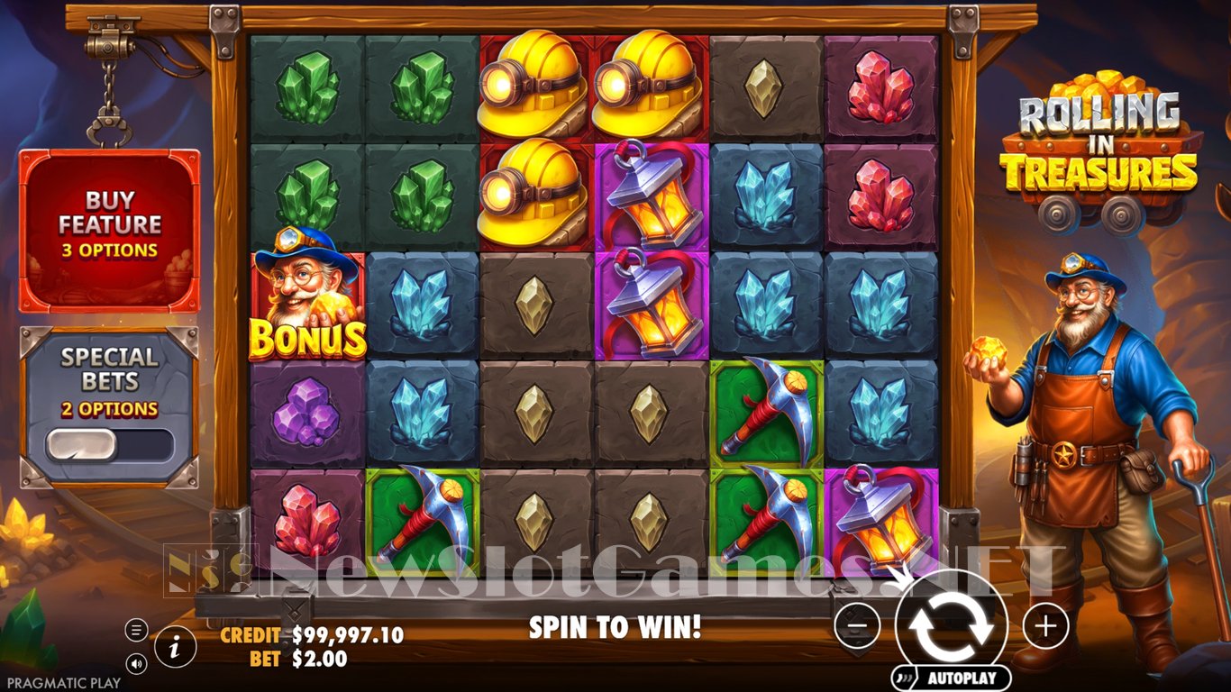 Rolling in Treasures Slot Slot Image in Demo - pic. 3