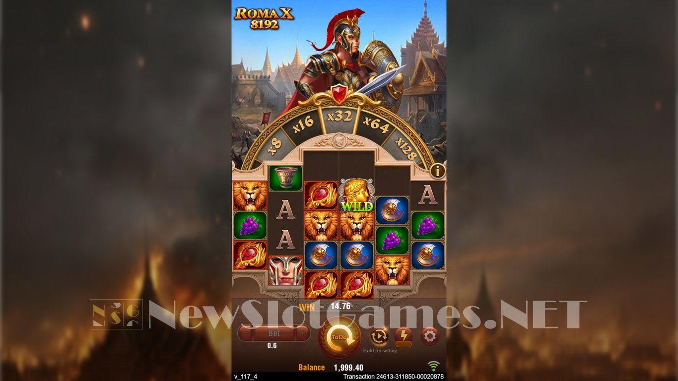 Roma X 8192 Slot Slot Image in Demo - pic. 3