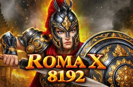 Roma X 8192 Slot Logo