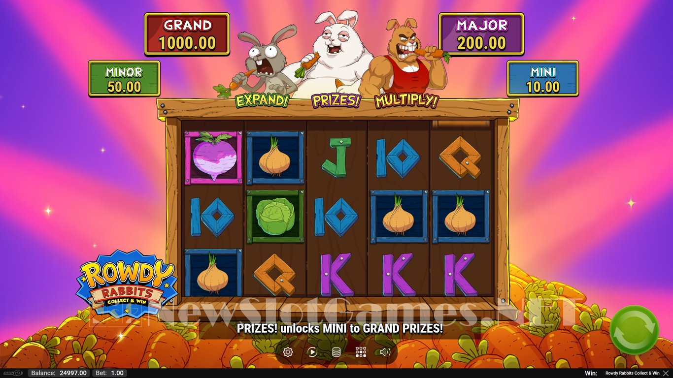 Rowdy Rabbits Collect & Win Slot Slot Image in Demo - pic. 2