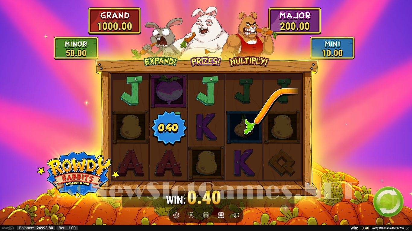 Rowdy Rabbits Collect & Win Slot Slot Image in Demo - pic. 3