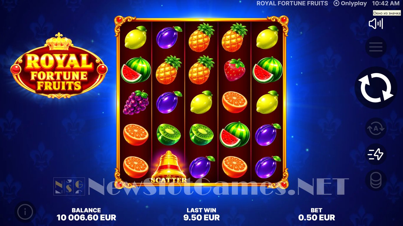 Royal Fortune Fruits Slot Slot Image in Demo - pic. 5