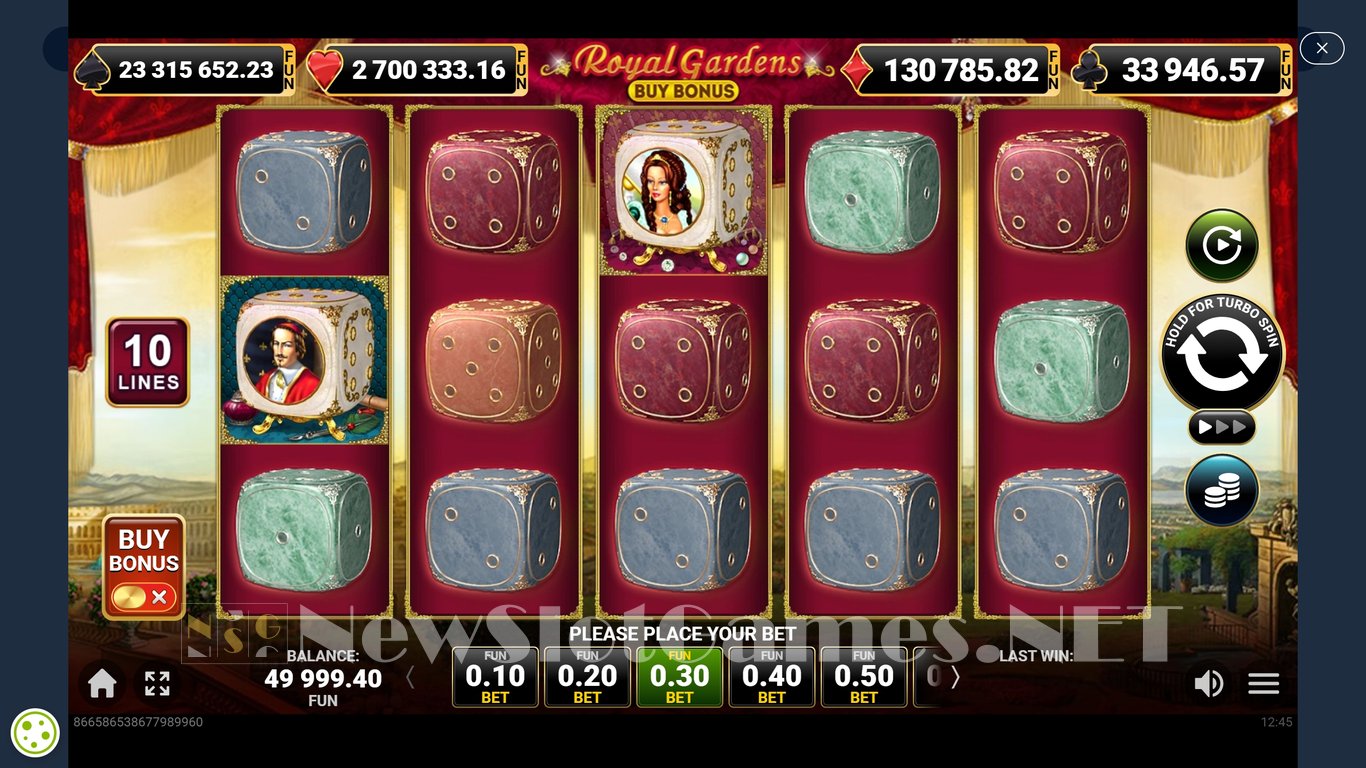 Royal Gardens Slot Demo Image