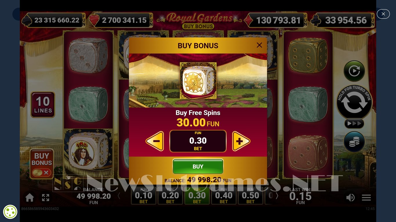 Royal Gardens Slot Slot Image in Demo - pic. 5