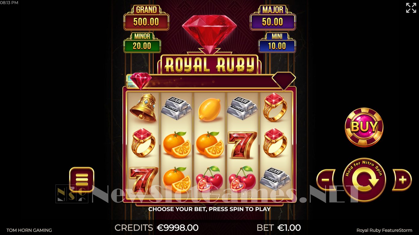 Royal Ruby FeatureStorm Slot Slot Image in Demo - pic. 2