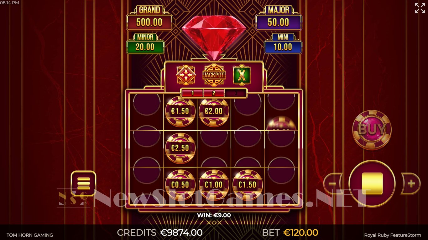 Royal Ruby FeatureStorm Slot Slot Image in Demo - pic. 5