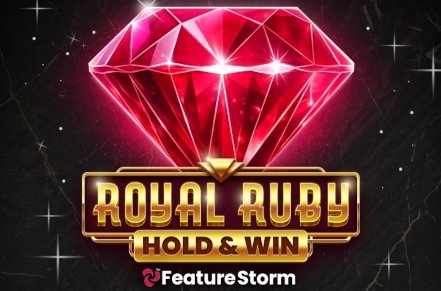 Royal Ruby FeatureStorm Slot Logo