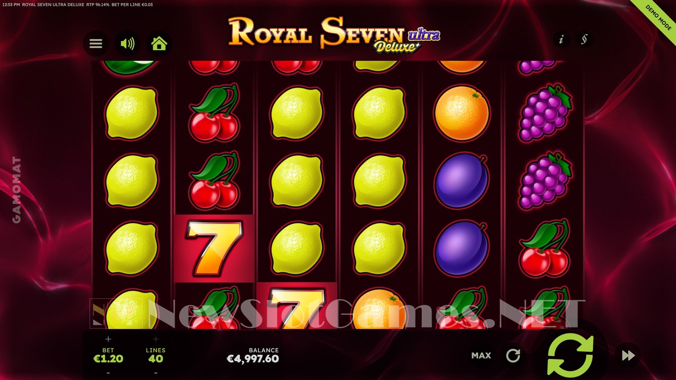 Royal Seven Ultra Deluxe Slot Demo Image