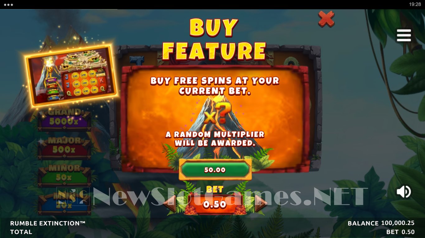 Rumble Extinction Slot Slot Image in Demo - pic. 3