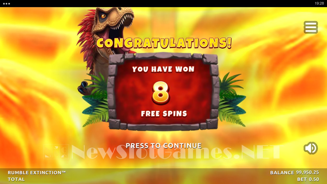 Rumble Extinction Slot Slot Image in Demo - pic. 5
