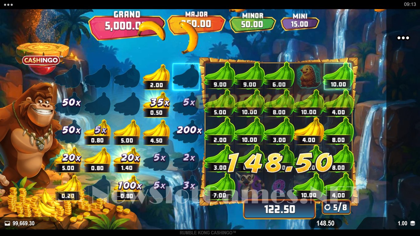 Rumble Kong Cashingo Slot Demo Image