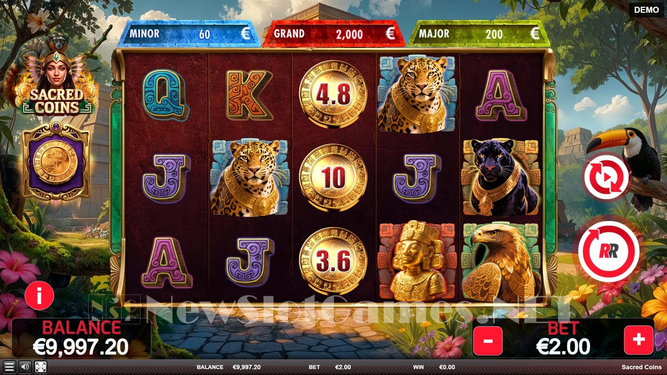 Sacred Coins Slot Slot Image in Demo - pic. 2