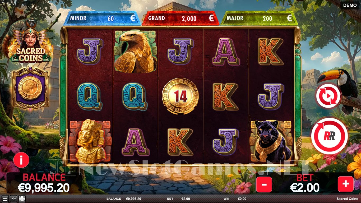 Sacred Coins Slot Slot Image in Demo - pic. 3
