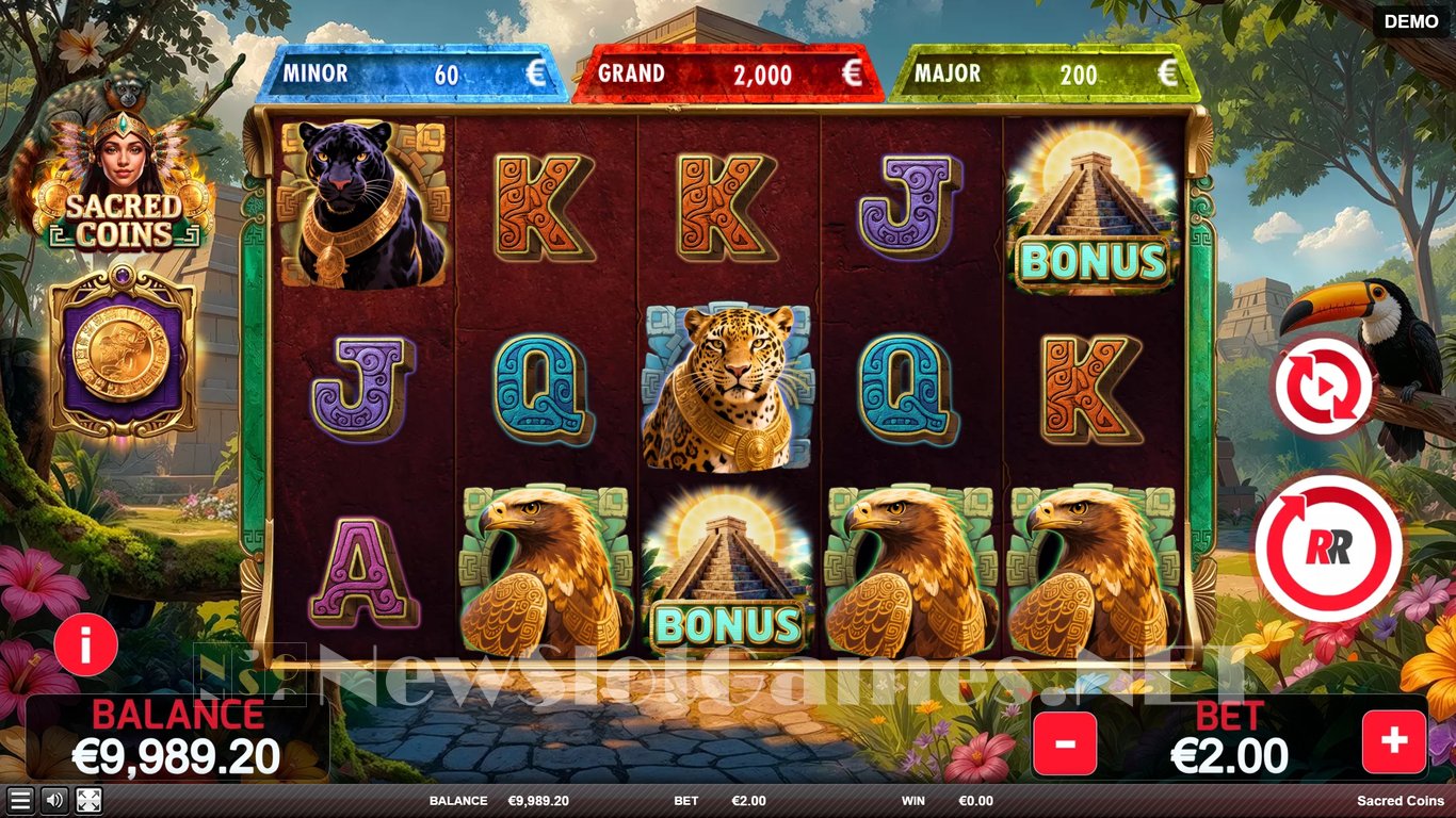 Sacred Coins Slot Slot Image in Demo - pic. 4