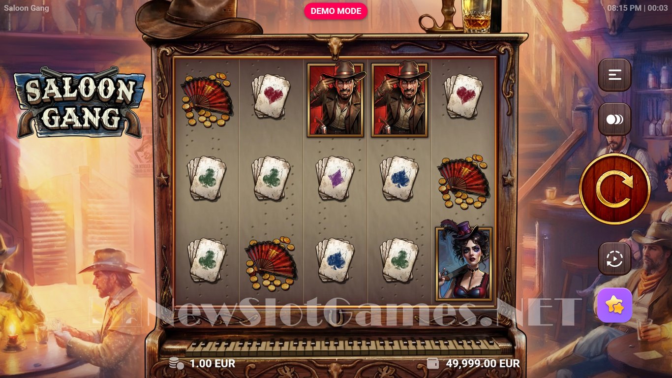 Saloon Gang Slot Demo Image