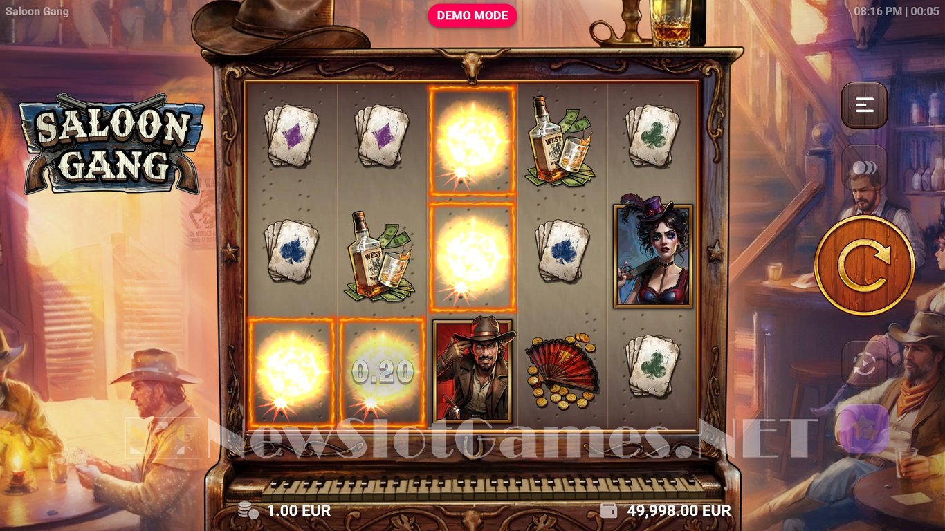 Saloon Gang Slot Slot Image in Demo - pic. 2