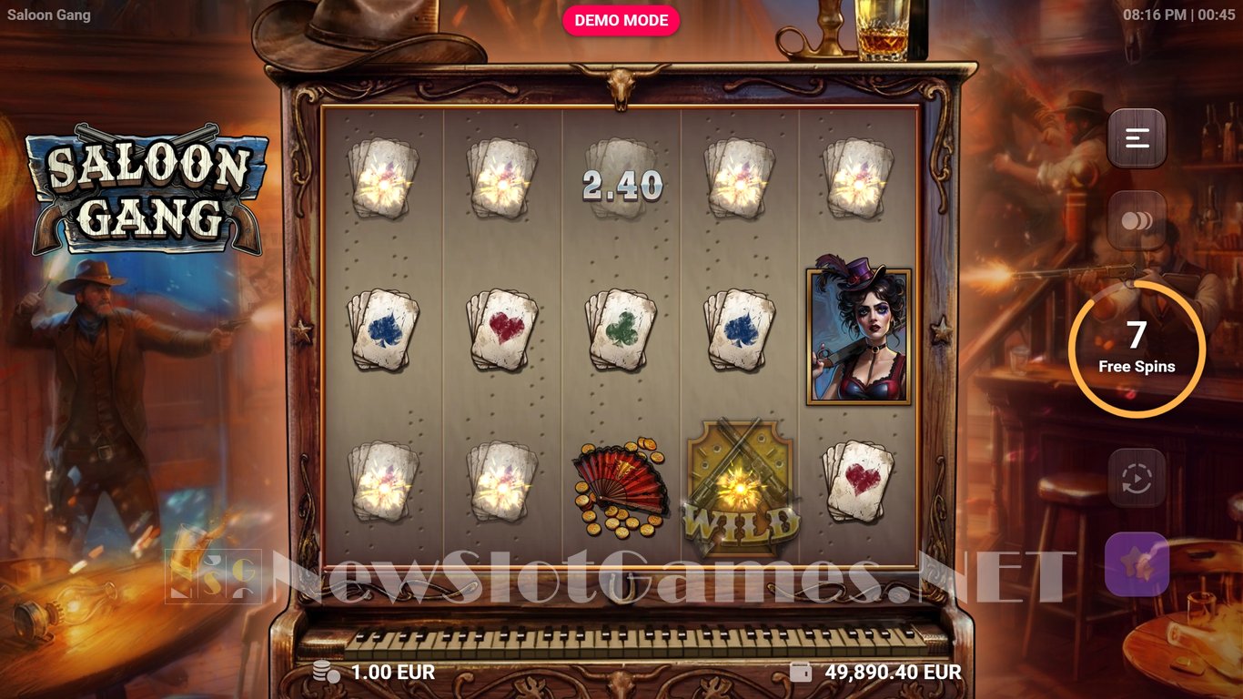 Saloon Gang Slot Slot Image in Demo - pic. 8
