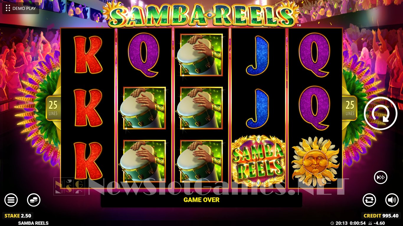 Samba Reels Slot Review & Demo by Blueprint Gaming - Play Free Online