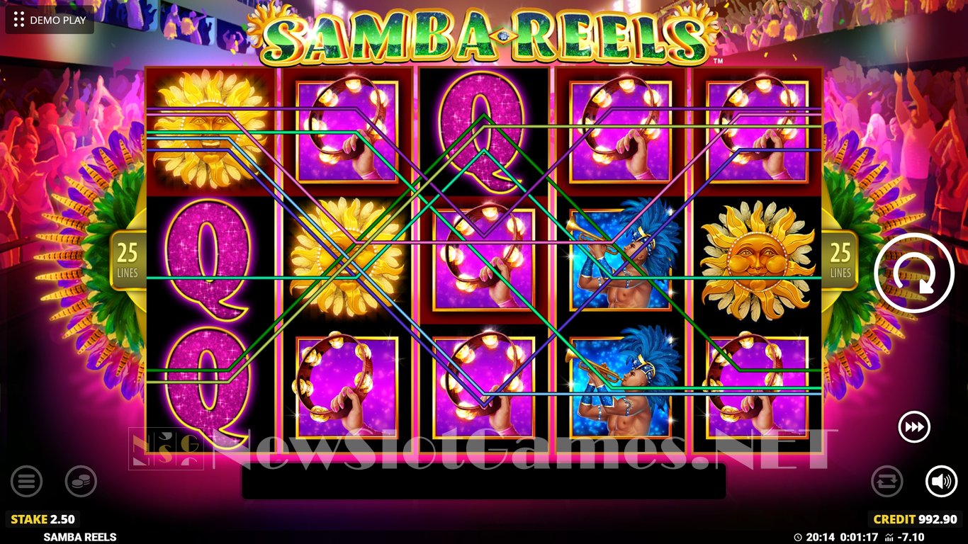 Samba Reels Slot Review & Demo by Blueprint Gaming - Play Free Online