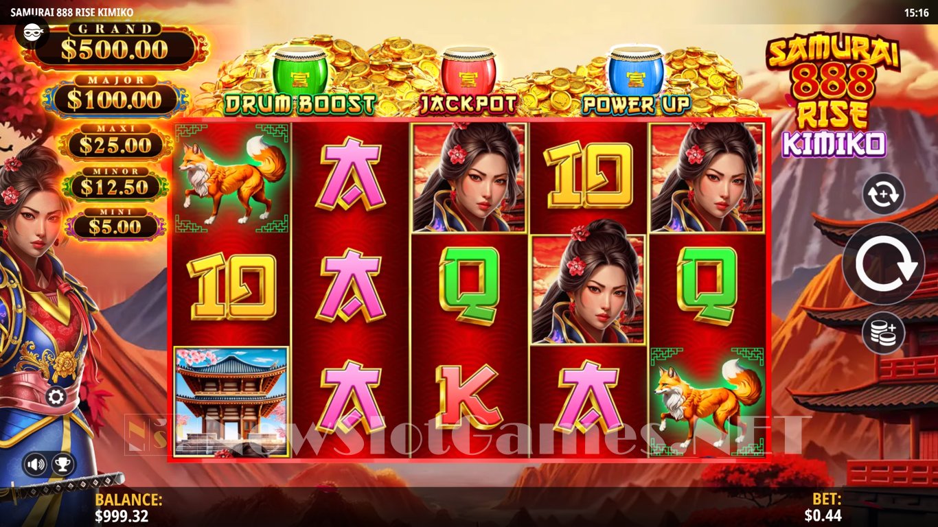 Samurai 888 Rise Kimiko Slot Slot Image in Demo - pic. 2