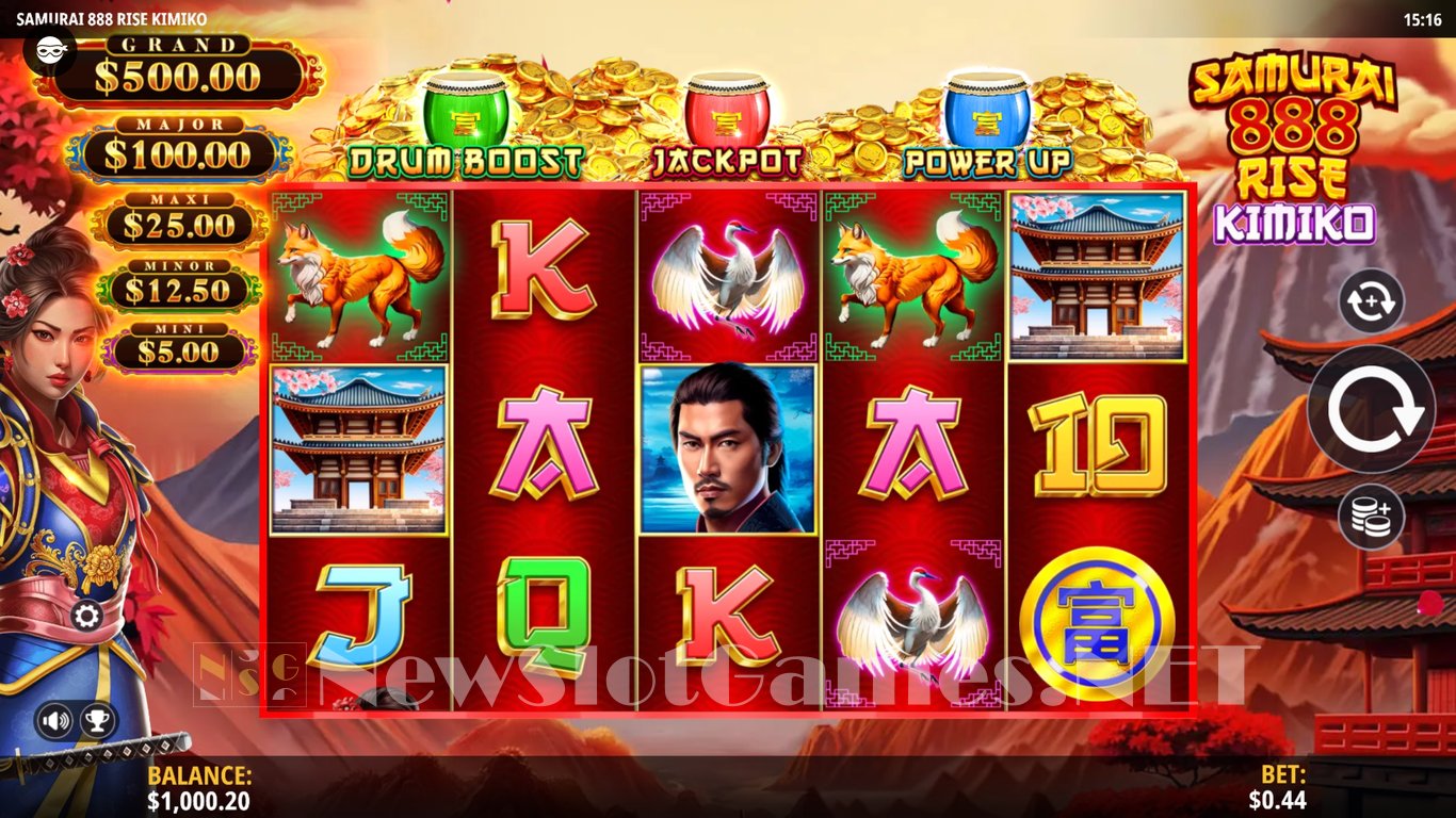 Samurai 888 Rise Kimiko Slot Slot Image in Demo - pic. 4