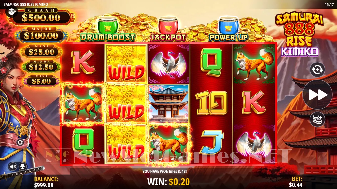 Samurai 888 Rise Kimiko Slot Slot Image in Demo - pic. 7