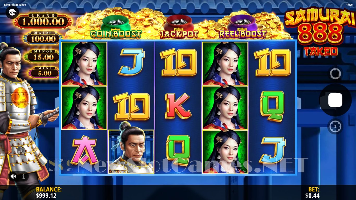 Samurai 888 Takeo Slot Demo Image