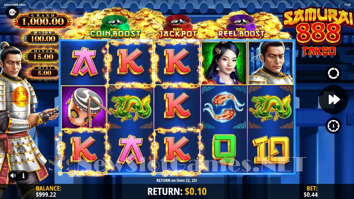 Samurai 888 Takeo Slot Slot Image in Demo - pic. 2