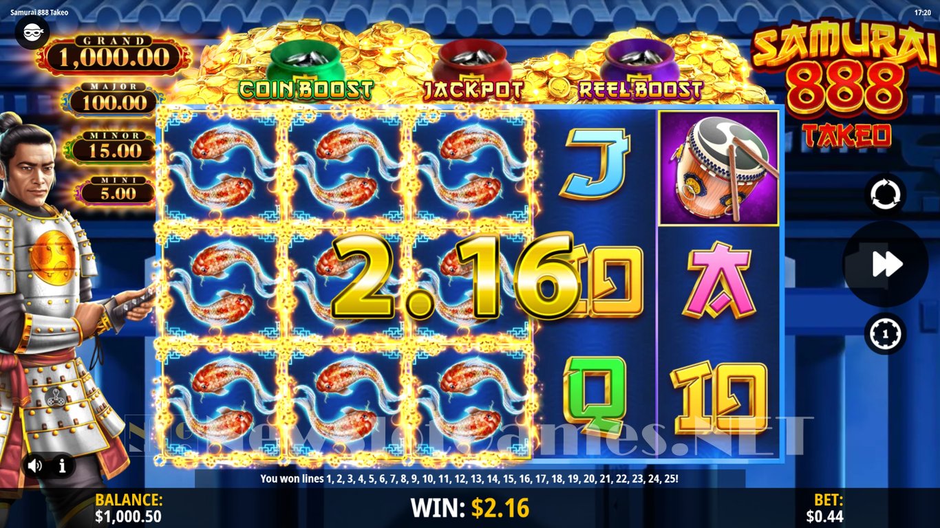 Samurai 888 Takeo Slot Slot Image in Demo - pic. 4