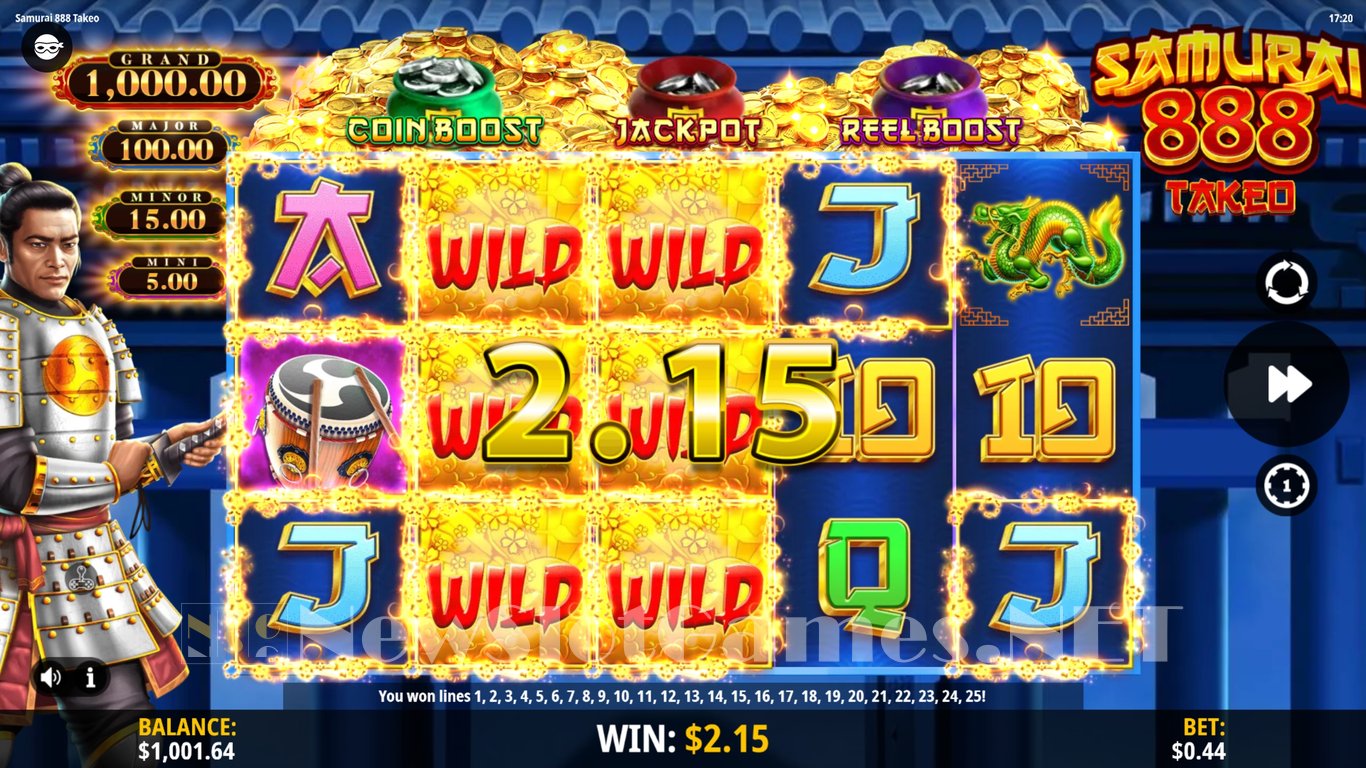 Samurai 888 Takeo Slot Slot Image in Demo - pic. 8