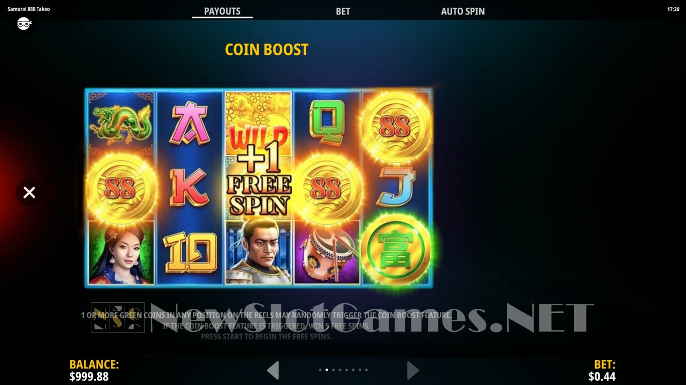 Samurai 888 Takeo Slot Slot Image in Demo - pic. 9