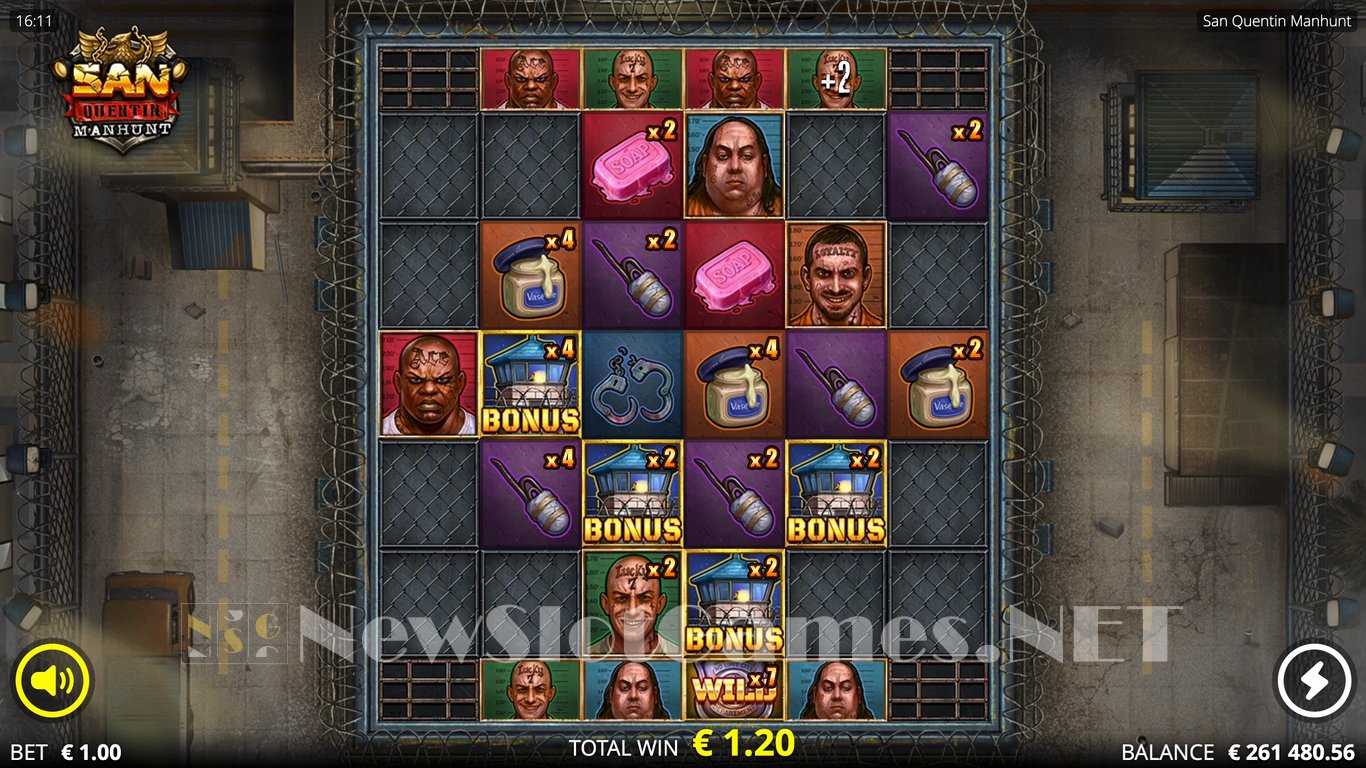 San Quentin Manhunt Slot Slot Image in Demo - pic. 12
