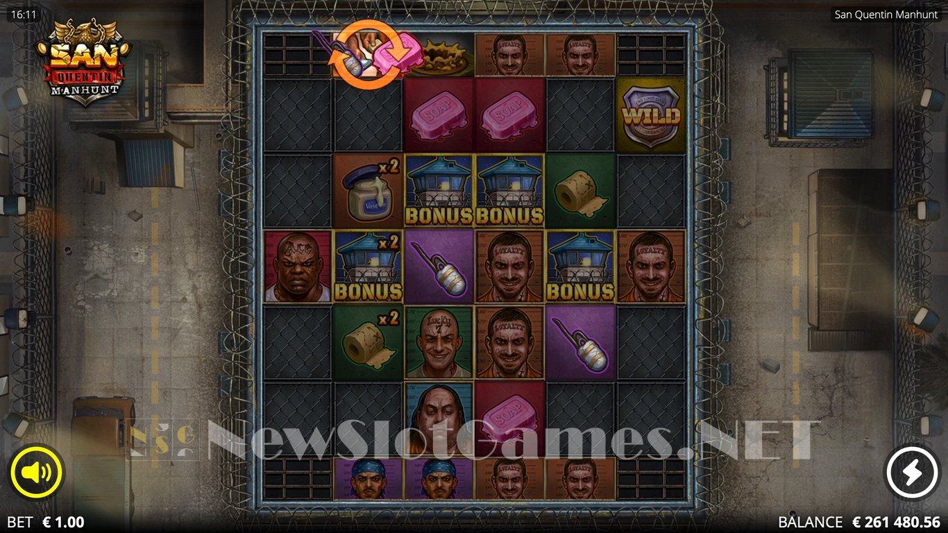 San Quentin Manhunt Slot Slot Image in Demo - pic. 15