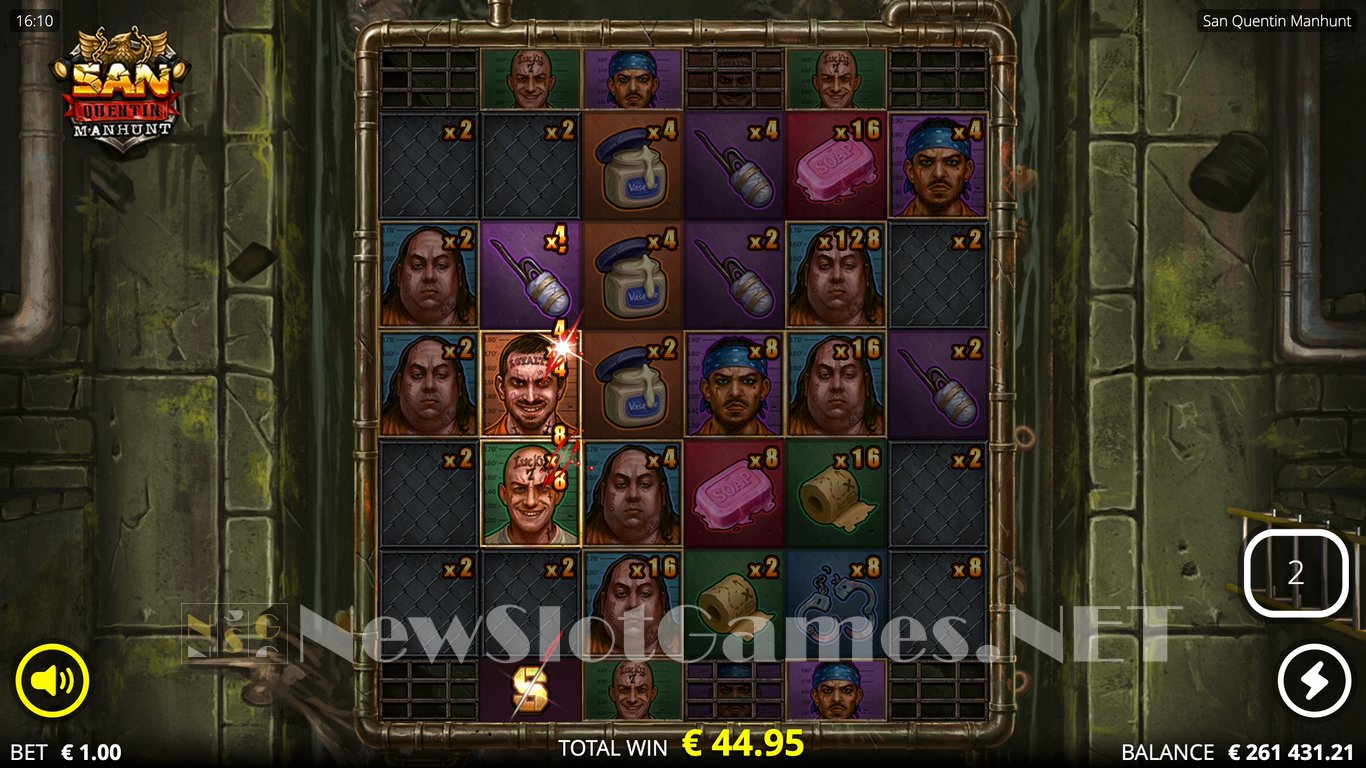 San Quentin Manhunt Slot Slot Image in Demo - pic. 6
