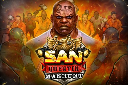 San Quentin Manhunt Slot Logo