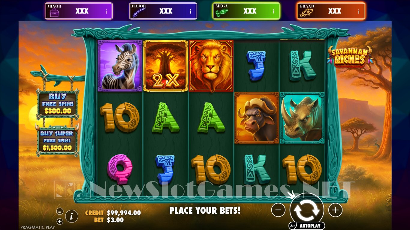 Savannah Riches Slot Slot Image in Demo - pic. 2
