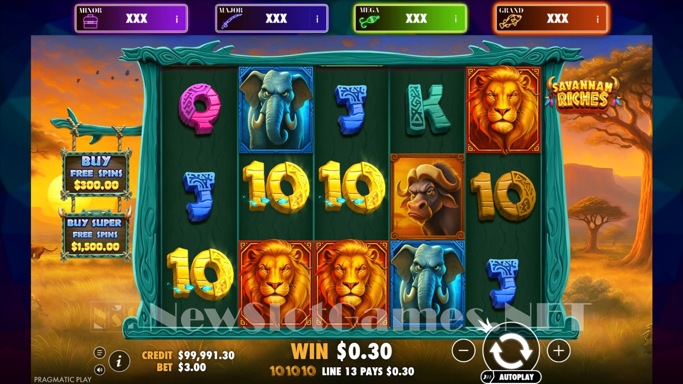 Savannah Riches Slot Slot Image in Demo - pic. 3