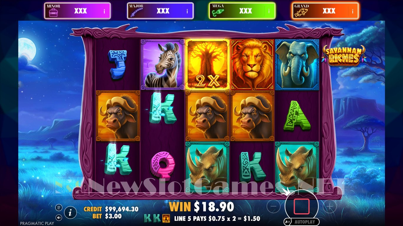 Savannah Riches Slot Slot Image in Demo - pic. 8