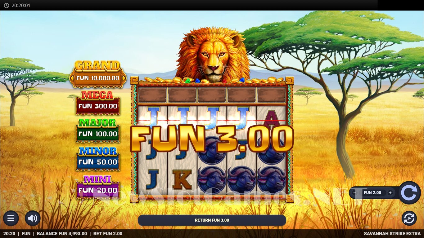 Savannah Strike Extra Slot Slot Image in Demo - pic. 4