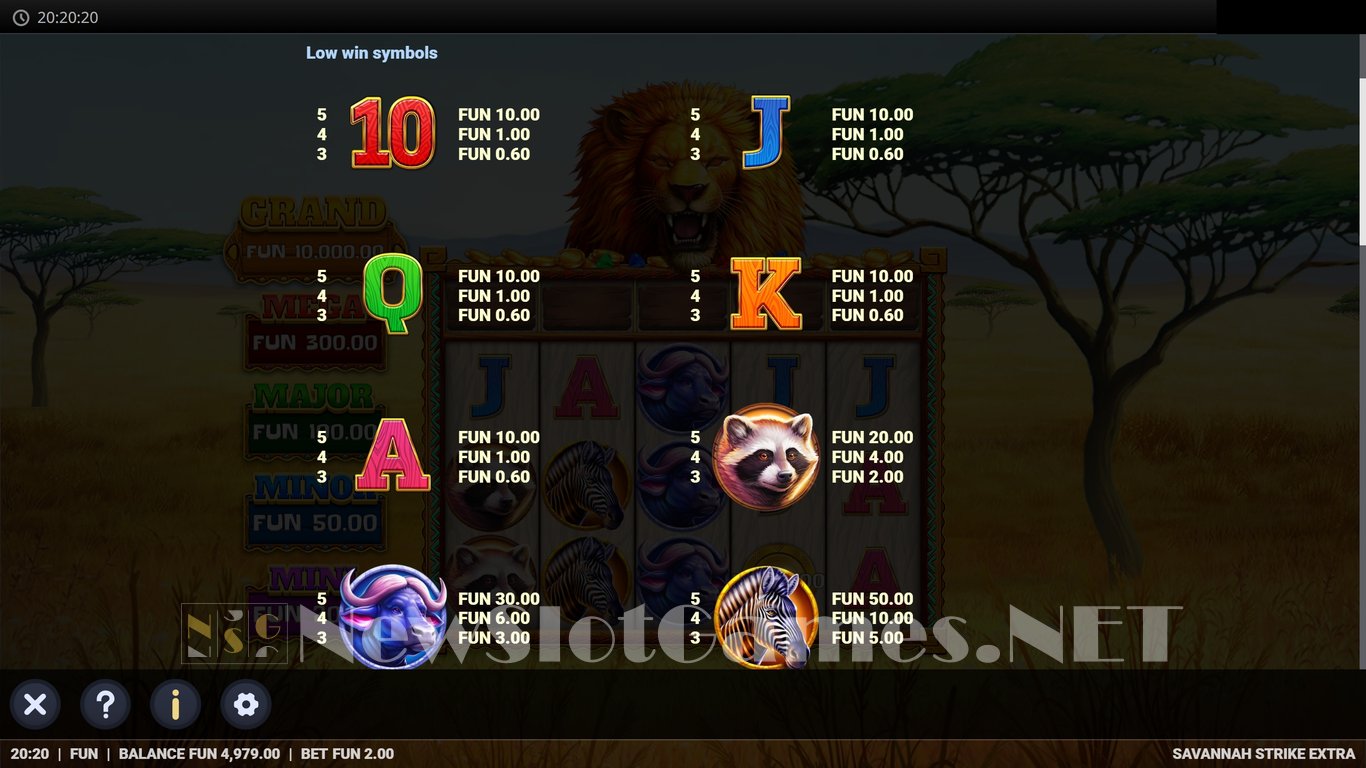 Savannah Strike Extra Slot Slot Image in Demo - pic. 6