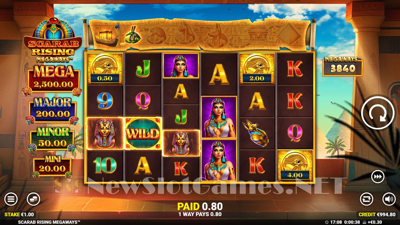 Scarab Rising Megaways Slot Slot Image in Demo - pic. 4