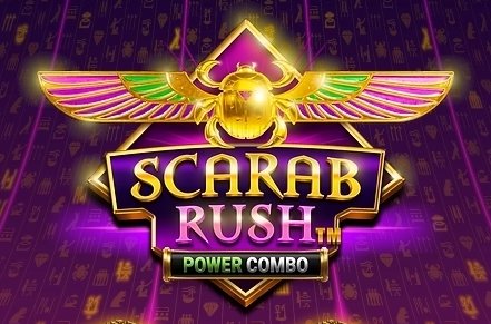Scarab Rush Power Combo Slot Logo