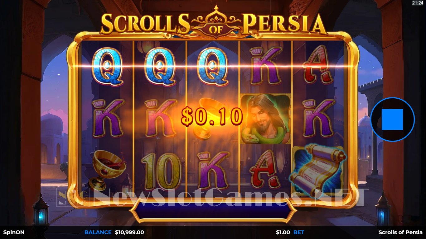 Scrolls of Persia Slot Demo Image
