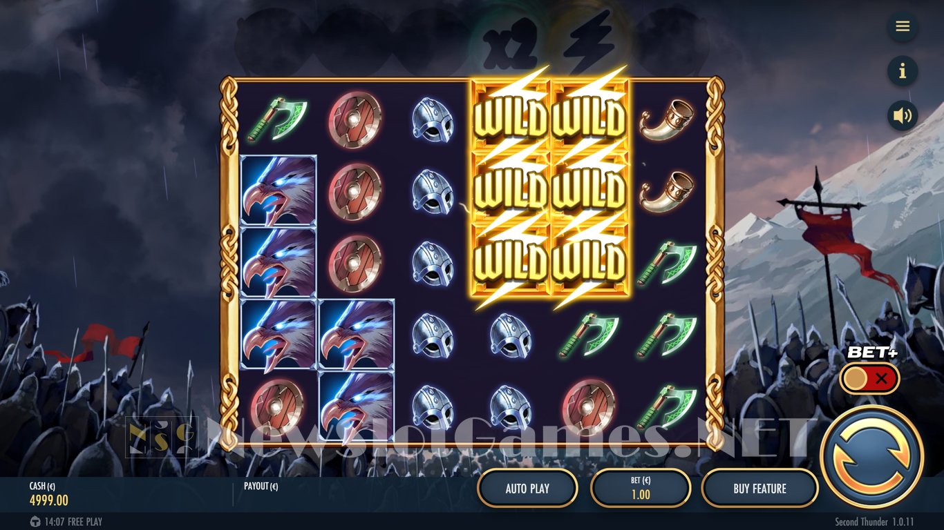 Second Thunder Slot Demo Image