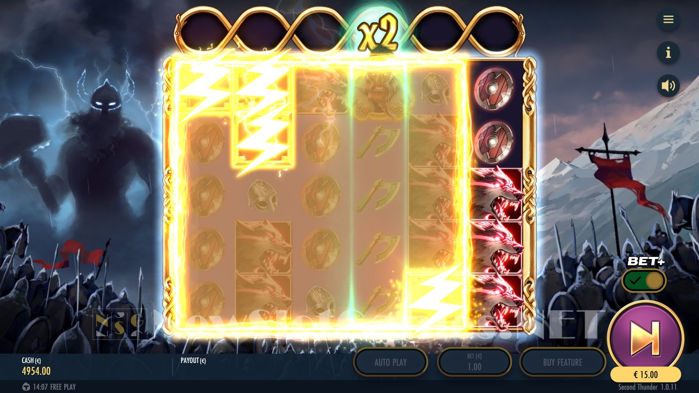 Second Thunder Slot Slot Image in Demo - pic. 3