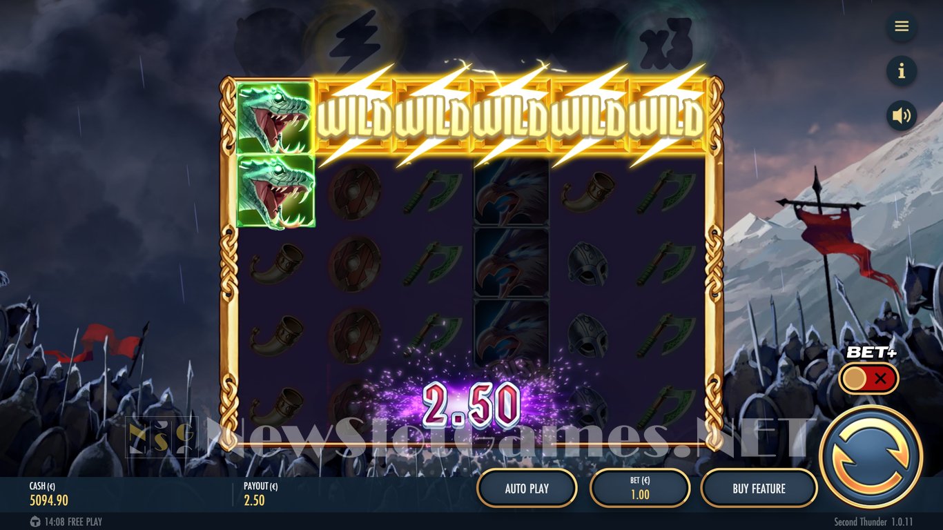 Second Thunder Slot Slot Image in Demo - pic. 5