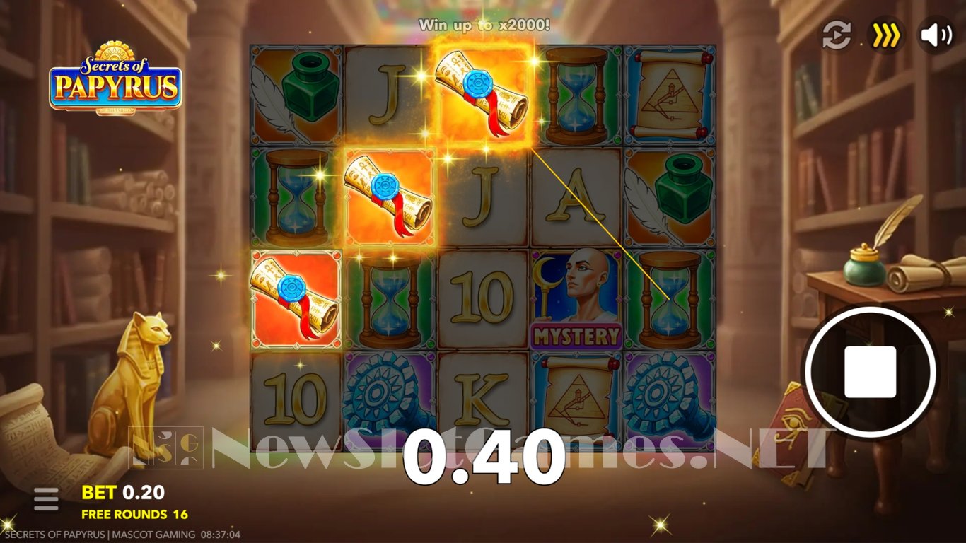 Secrets of Papyrus Slot Slot Image in Demo - pic. 7