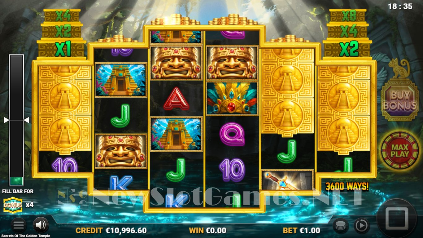 Secrets of the Golden Temple Slot Slot Image in Demo - pic. 2